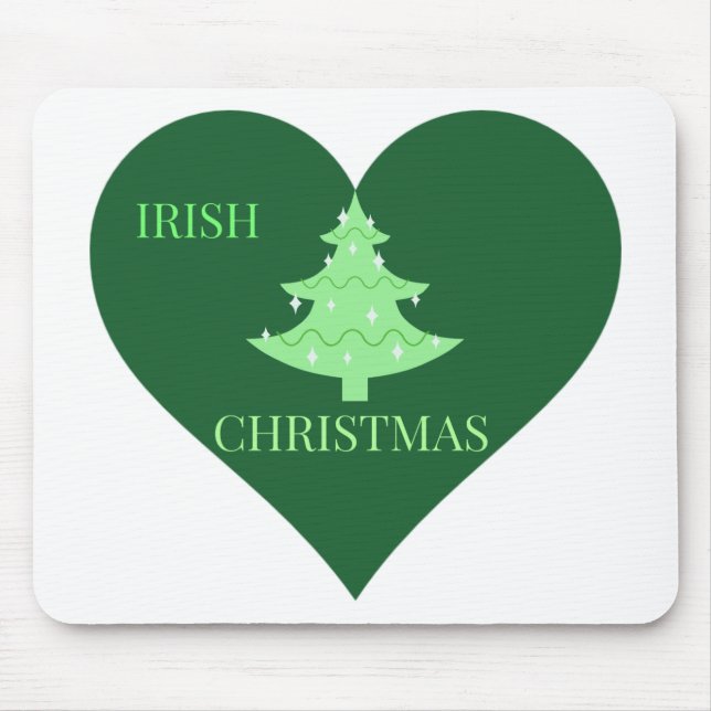 Mousepad Natal irlandês (Frente)