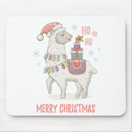 Mousepad Natal Llama