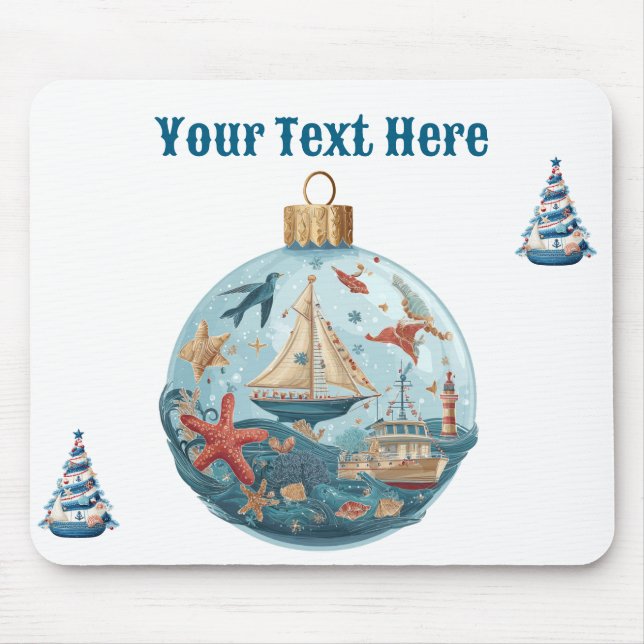Mousepad Natal Marítimo (Frente)