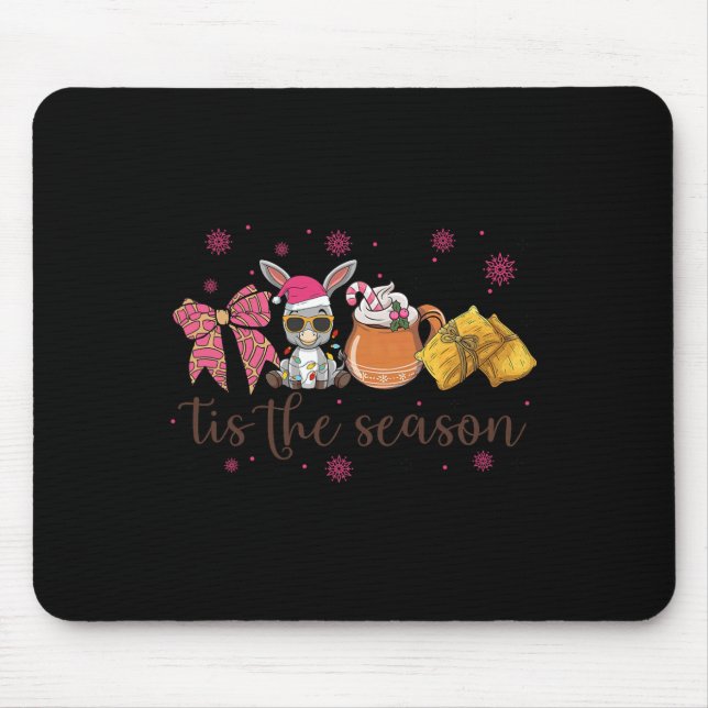 Mousepad Natal Mexicano Tis A Época Rosa Chri Espanhol (Frente)
