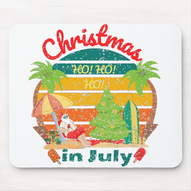 Mousepad natal/natal de julho (Frente)