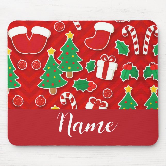 Mousepad Natal Personalizado (Frente)