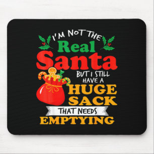 Mousepad Natal Safado Para Homens Pacote Enorme Saco Sujo