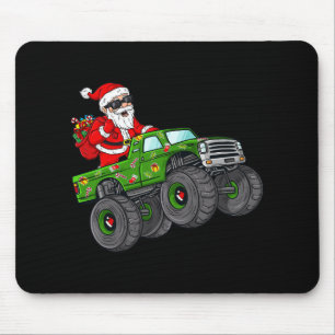 Mousepad Natal Santa Claus Andando Monstros Rapazes Ki