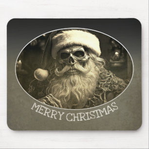 Mousepad Natal Sombrio - Papai Noel Esqueleto 65609