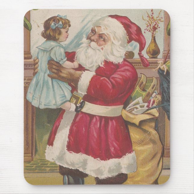 Mousepad Natalino Papai Noel Vintage  (Frente)