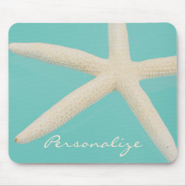 Mousepad Natas de chá elegante de praia do Starfish