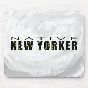 Mousepad Native New Yorker black