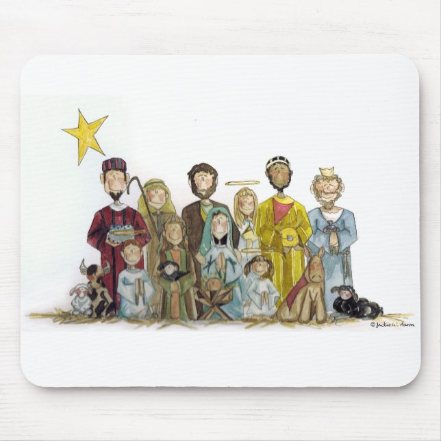 Mousepad Natividade do Natal (Frente)