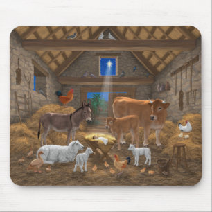 Mousepad Natividade Natal da Noite Santa
