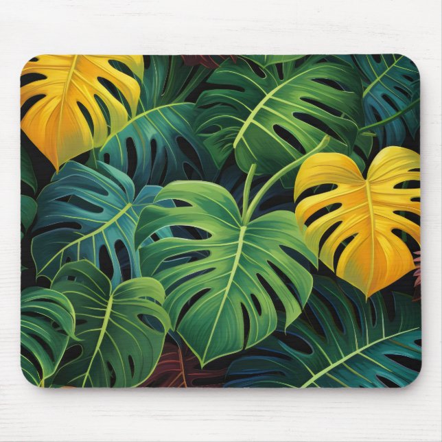 Mousepad Nature Monstera Folaves (Frente)