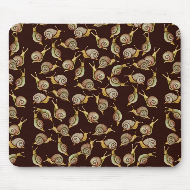 Mousepad Nature Snail Art (Frente)