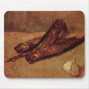 Mousepad Natureza Morta Bloaters e Alho por Vincent van Gog