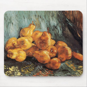 Mousepad Natureza Morta com Peras Marmeleiro por Vincent va