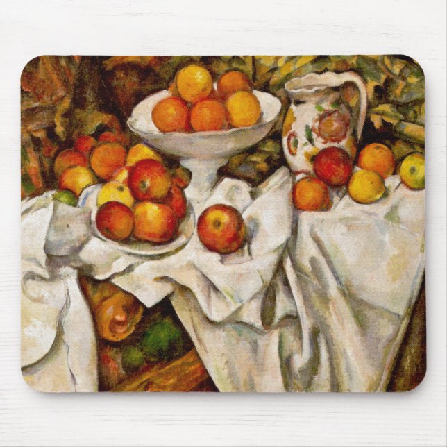 Mousepad Natureza Morta de Paul Cézanne (Frente)
