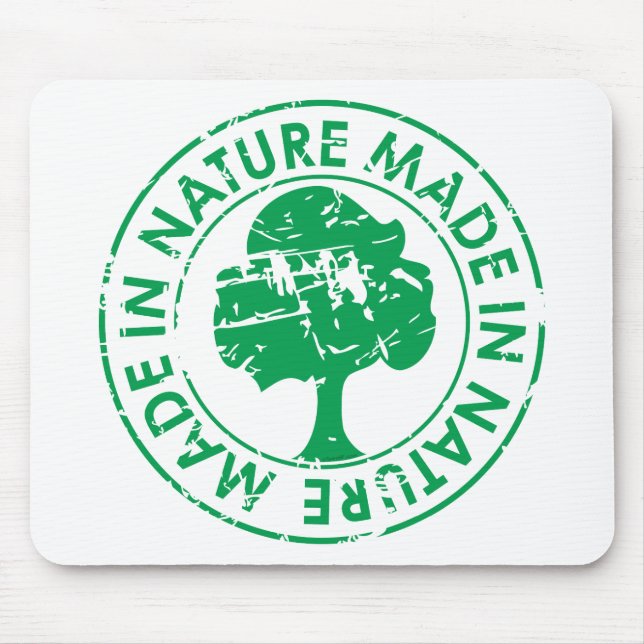 Mousepad Natureza produzida (Frente)