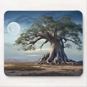 Mousepad Natureza Tranquila Da Vida Em Árvore