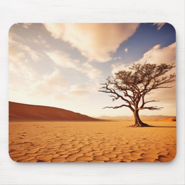 Mousepad Natureza Tranquila Da Vida Em Árvore (Frente)