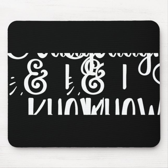 Mousepad Naughty And I Know It Funny Christmas Baby T Shirt (Frente)