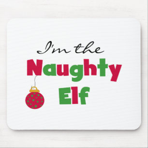 Mousepad Naughty Elf