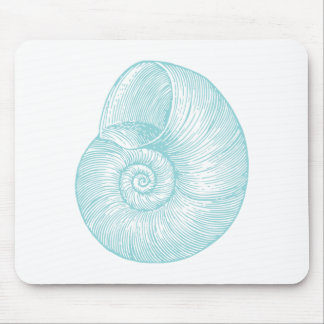 Mousepad Náutica Vintage Marine Seashell