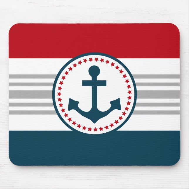 Mousepad Nautical design (Frente)