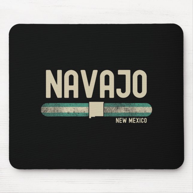 Mousepad Navajo Nm New Mexico Travel &amp; 80s Style  (Frente)