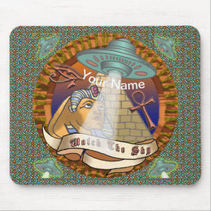 Mousepad Nave Espacial Alien das Pirâmides
