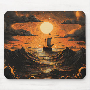 Mousepad Navegação à noite