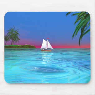 Mousepad Navegando o azul