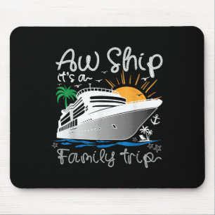 Mousepad Navegar Uma Viagem Familiar Cruzeiro Familiar 2025
