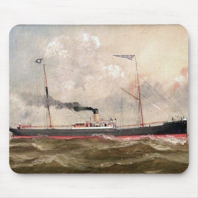 Mousepad Navio a Vapor Louise 1800s (Frente)