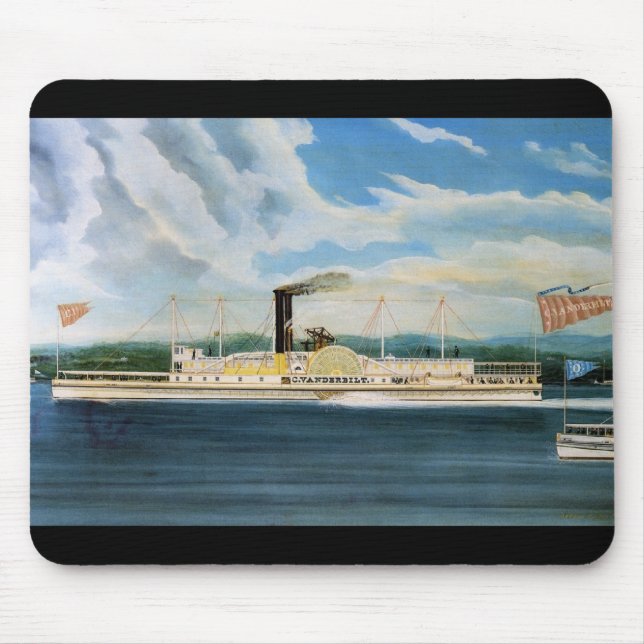 Mousepad Navio a vapor Vanderbilt 1847 (Frente)