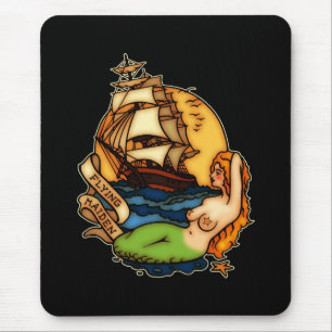 Mousepad Navio da sereia e de pirata