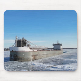 Mousepad Navio de Carga de Inverno Manitoulin Grandes Lagos