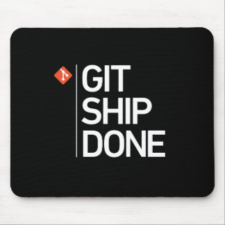 Mousepad Navio de Git feito