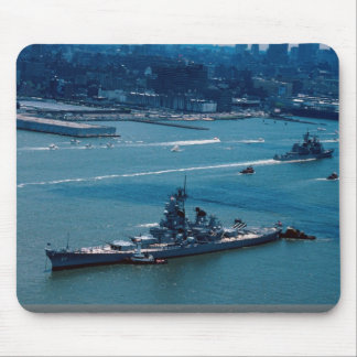 Mousepad Navio de guerra moderna, "USS Wisconsin", New