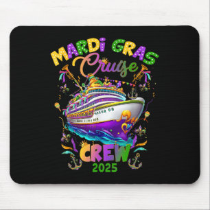 Mousepad Navio de Máscara de Cruzeiro Mardi Gras Cruise 202