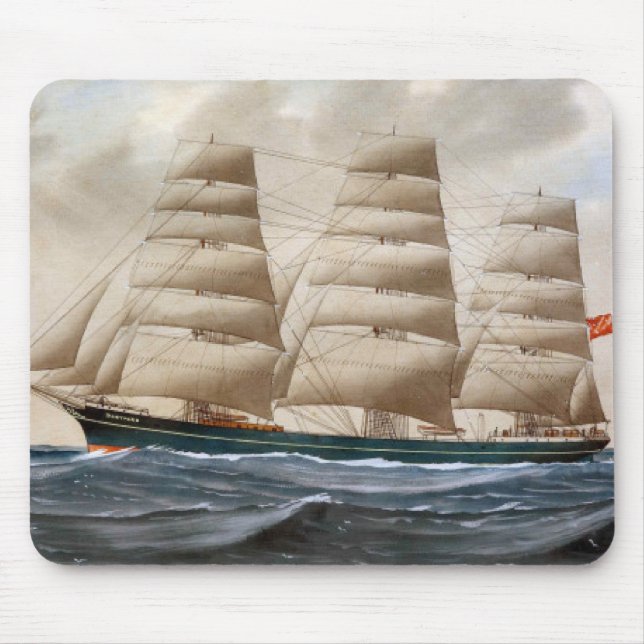 Mousepad Navio de navegação Dartford 1910 (Frente)