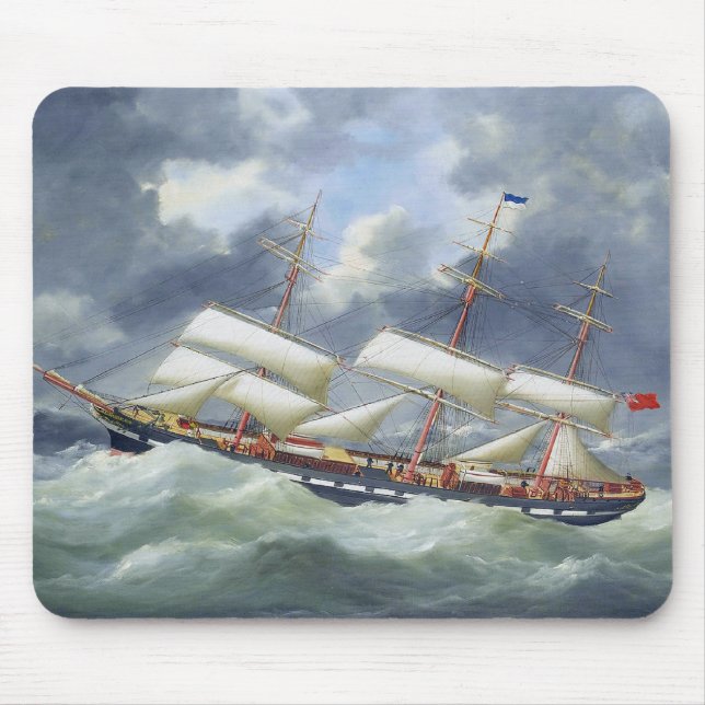 Mousepad Navio Frigate Training Atalanta 1885 (Frente)