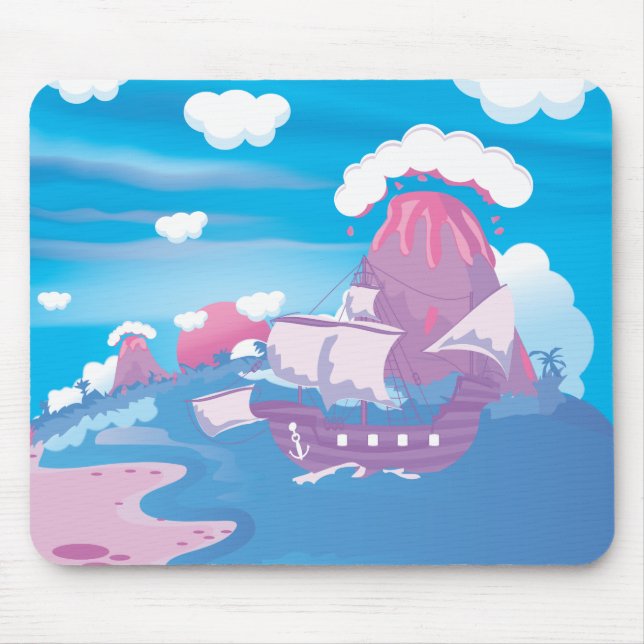 Mousepad Navio Pirata (Frente)