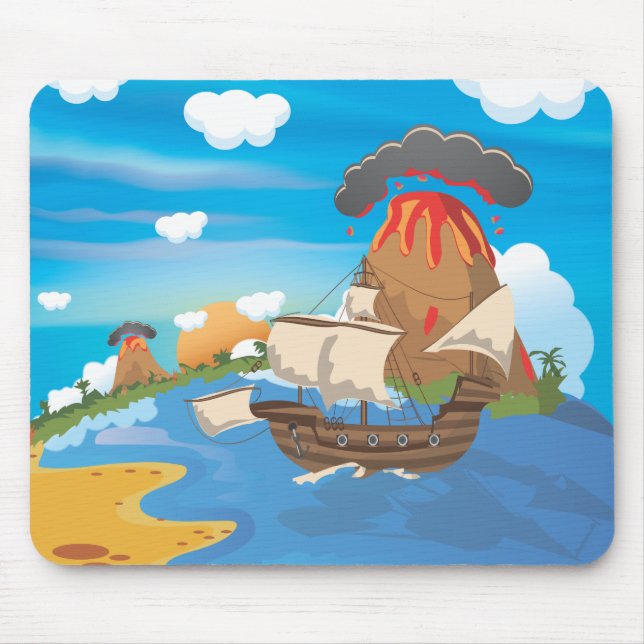 Mousepad Navio Pirata (Frente)