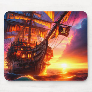 Mousepad Navio pirata
