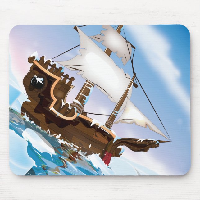 Mousepad Navio Quebra-Gelo (Frente)