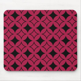 Mousepad Navio vermelho e preto