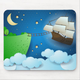 Mousepad Navio voador no desembarque