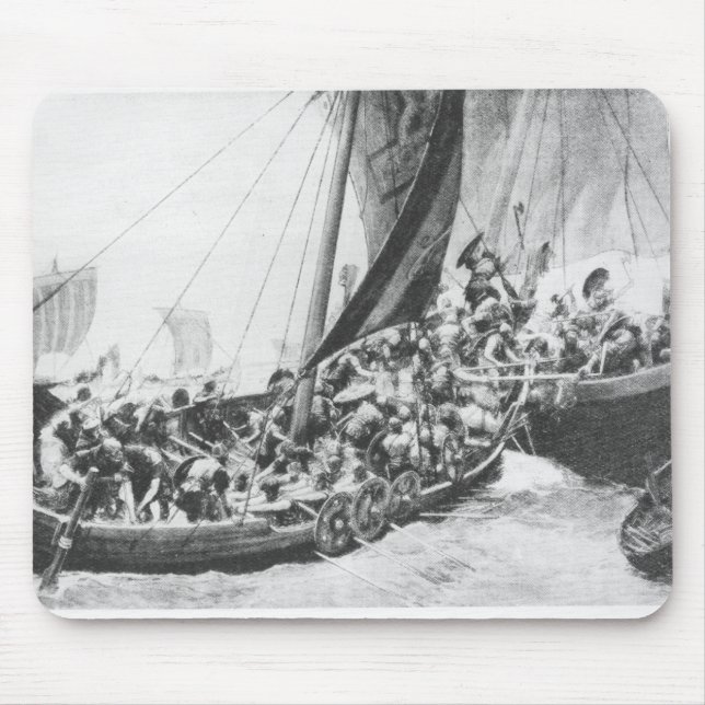 Mousepad Navios de Viking (Frente)