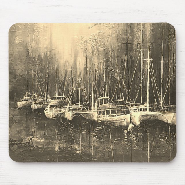 Mousepad "Navios fantasmas na Baía" (Frente)