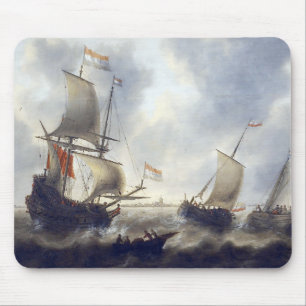 Mousepad Navios no mar dos anos 60