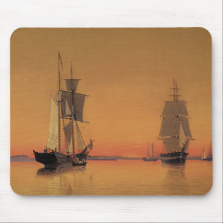 Mousepad Navios no porto de Boston - William Bradford